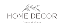 Beige Pastel Elegant Simple Unique Flower & Decor Boutique Brand Logo (1)